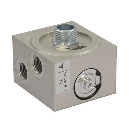 TF — Thermostatisches Ventil mit Filtervorrichtung TF — Thermostatisches Ventil mit Filtervorrichtung