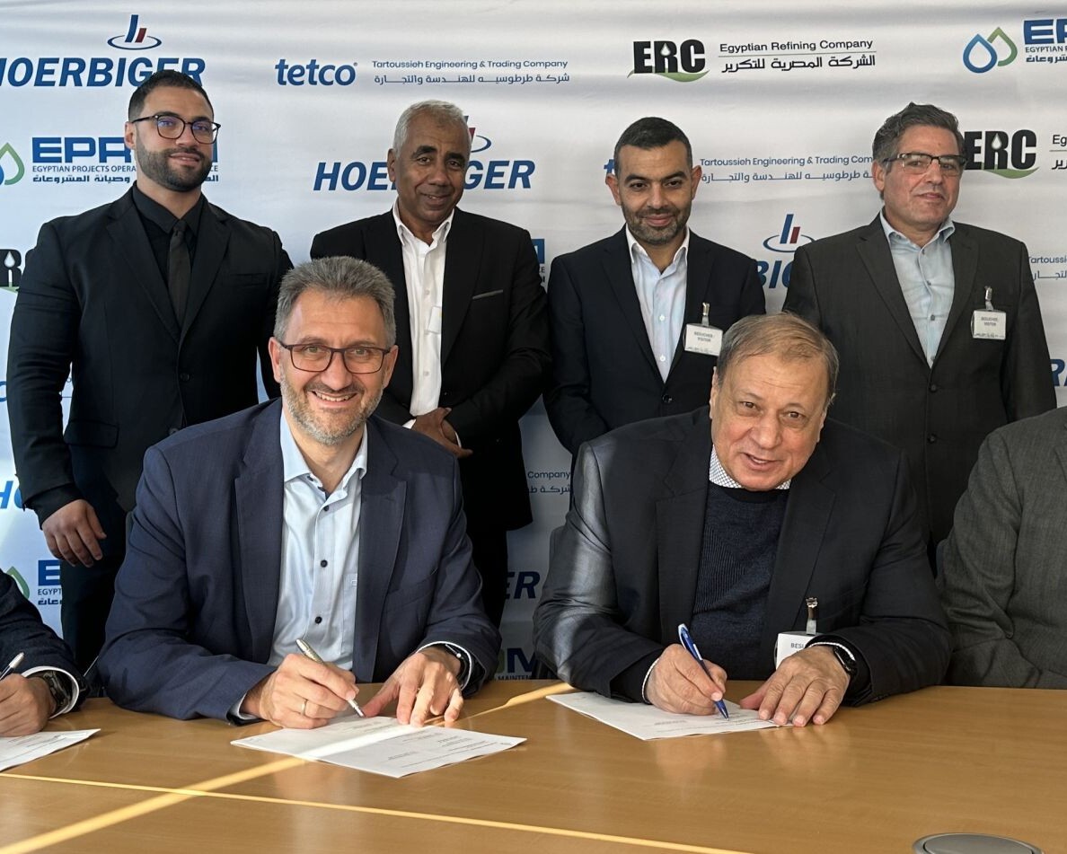 Strategic partnership between Egyptian Refinery Company and HOERBIGER
