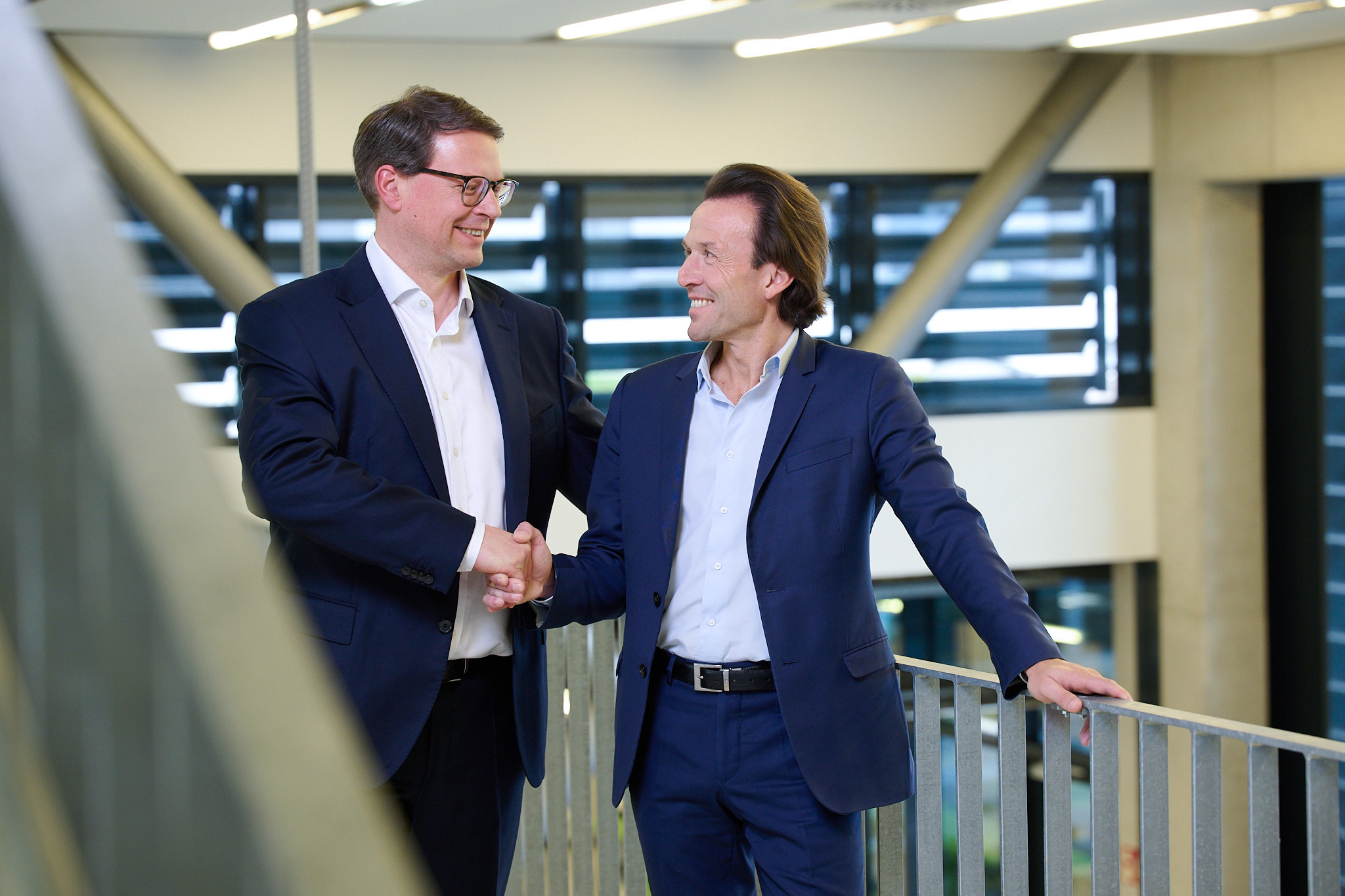 CEO Thorsten Kahlert mit neuem KL-Mitglied Christian Habicht CEO Thorsten Kahlert mit neuem KL-Mitglied Christian Habicht